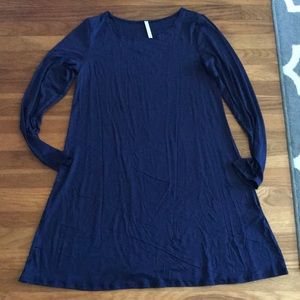 Lyss Loo Navy Blue Tunic Dress